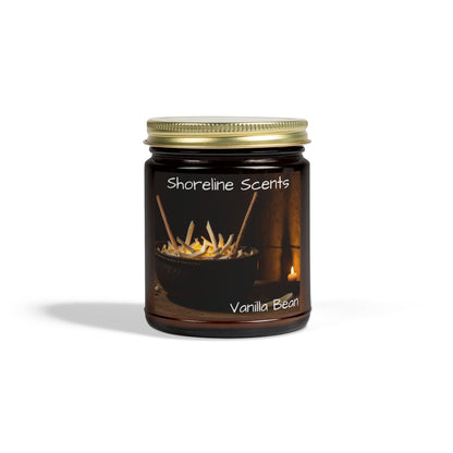 Vanilla Bean Scented Candle (Apricot Wax)