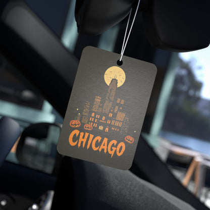 Chicago Halloween Car Air Freshener