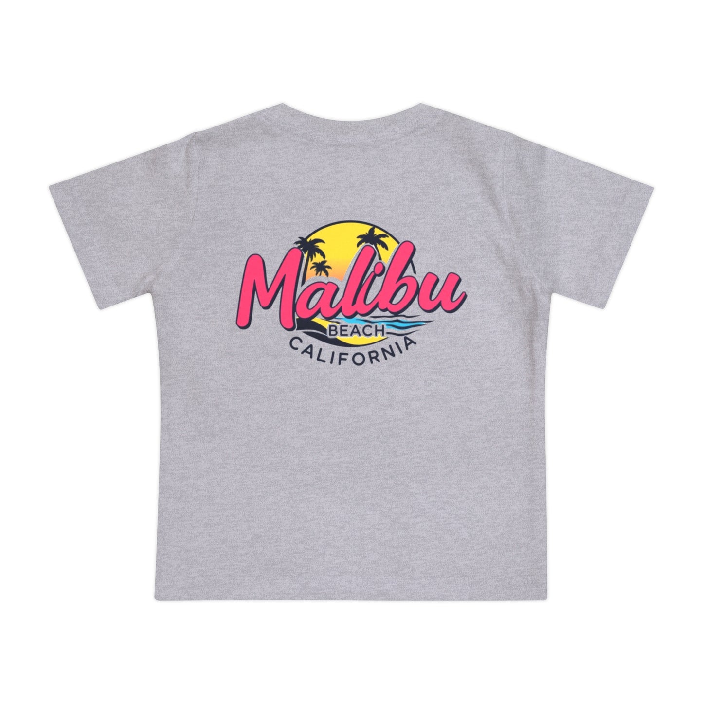 Retro Malibu Unisex Baby Short Sleeve T-Shirt