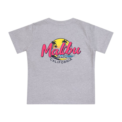Retro Malibu Unisex Baby Short Sleeve T-Shirt