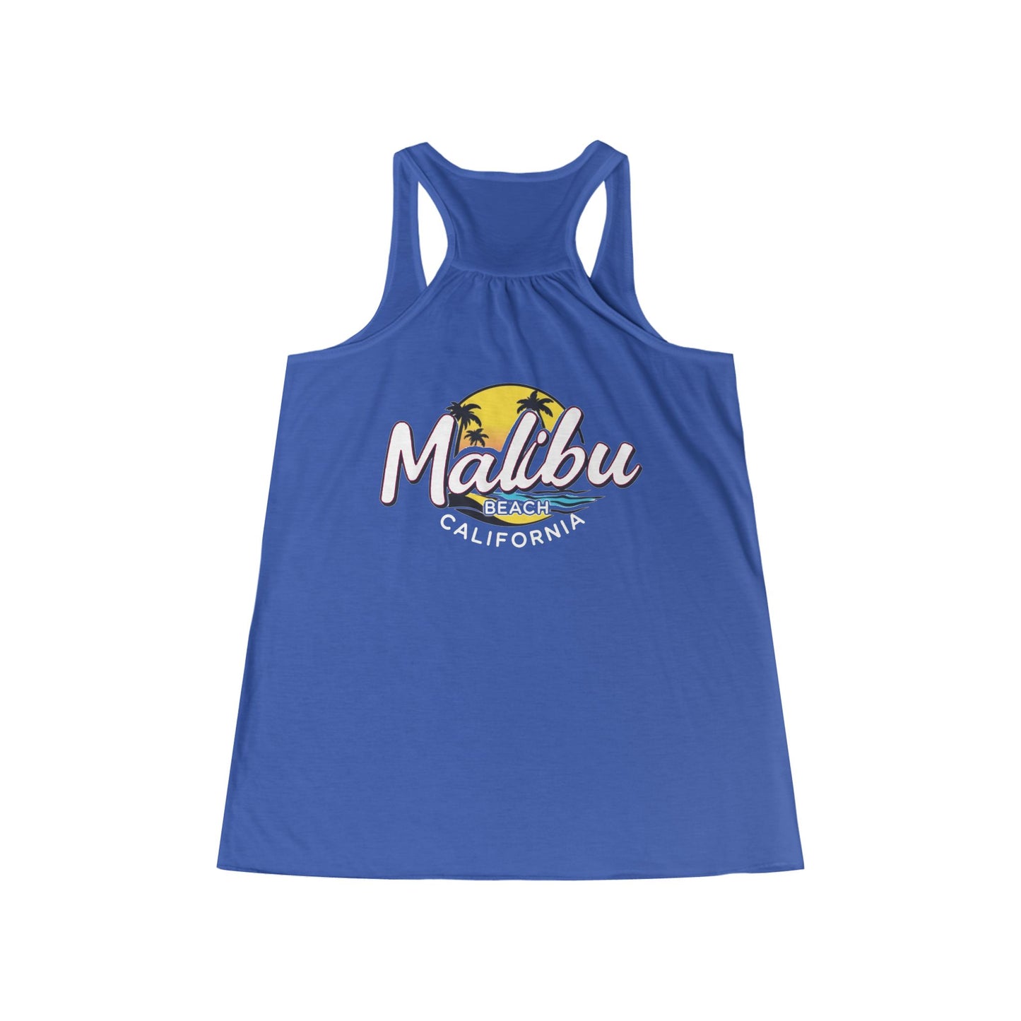 Retro Malibu Women's Flowy Racerback Tank