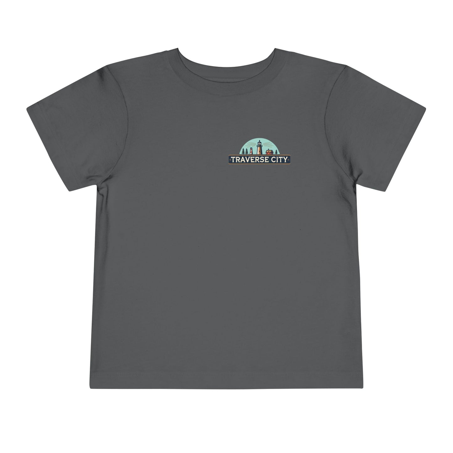 Vintage Traverse City Unisex Toddler Short Sleeve Tee