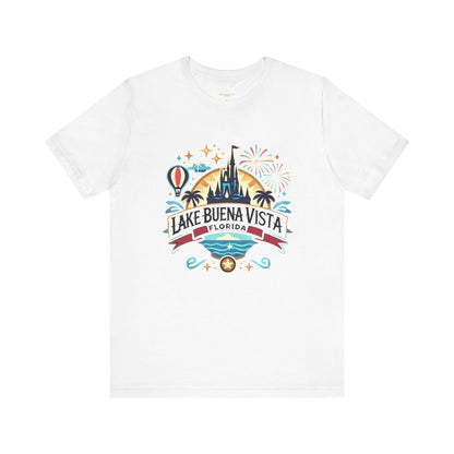 Adventurous Lake Buena Vista Unisex Jersey Short Sleeve Tee