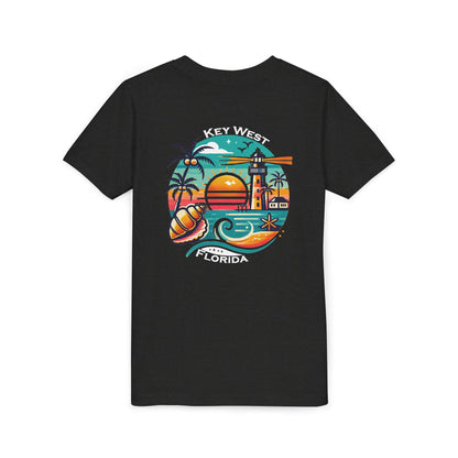 Vibrant Key West Youth Short Sleeve Tee
