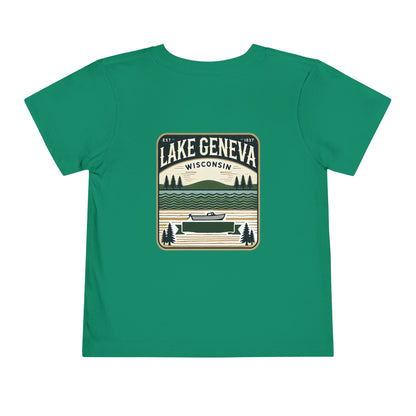 Vintage Lake Geneva Unisex Toddler Short Sleeve Tee