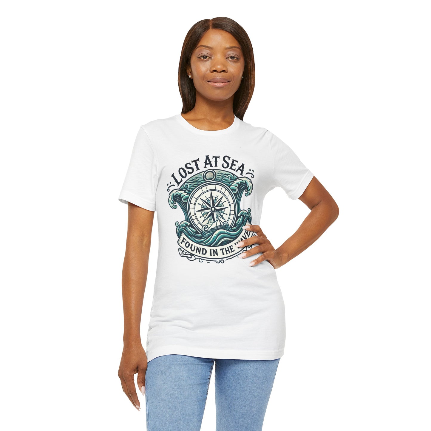 Lost at Sea, Found in the Waves Short Sleeve Tee