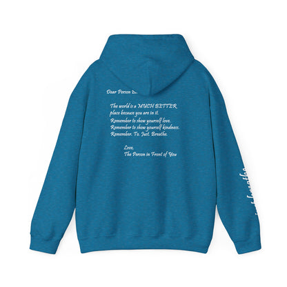 You Are Enough - Mental Health Awareness Cotton Hoodie