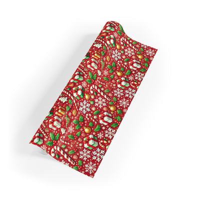 Candy Cane Christmas Wrapping Paper