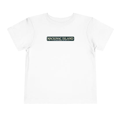 Vintage Mackinac Island Unisex Toddler Short Sleeve Tee