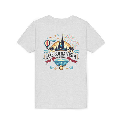 Adventurous Lake Buena Vista Unisex Youth Short Sleeve Tee