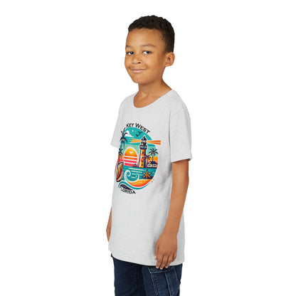 Vibrant Key West Youth Short Sleeve Tee