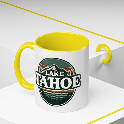 Vintage Lake Tahoe Accent Coffee Mug