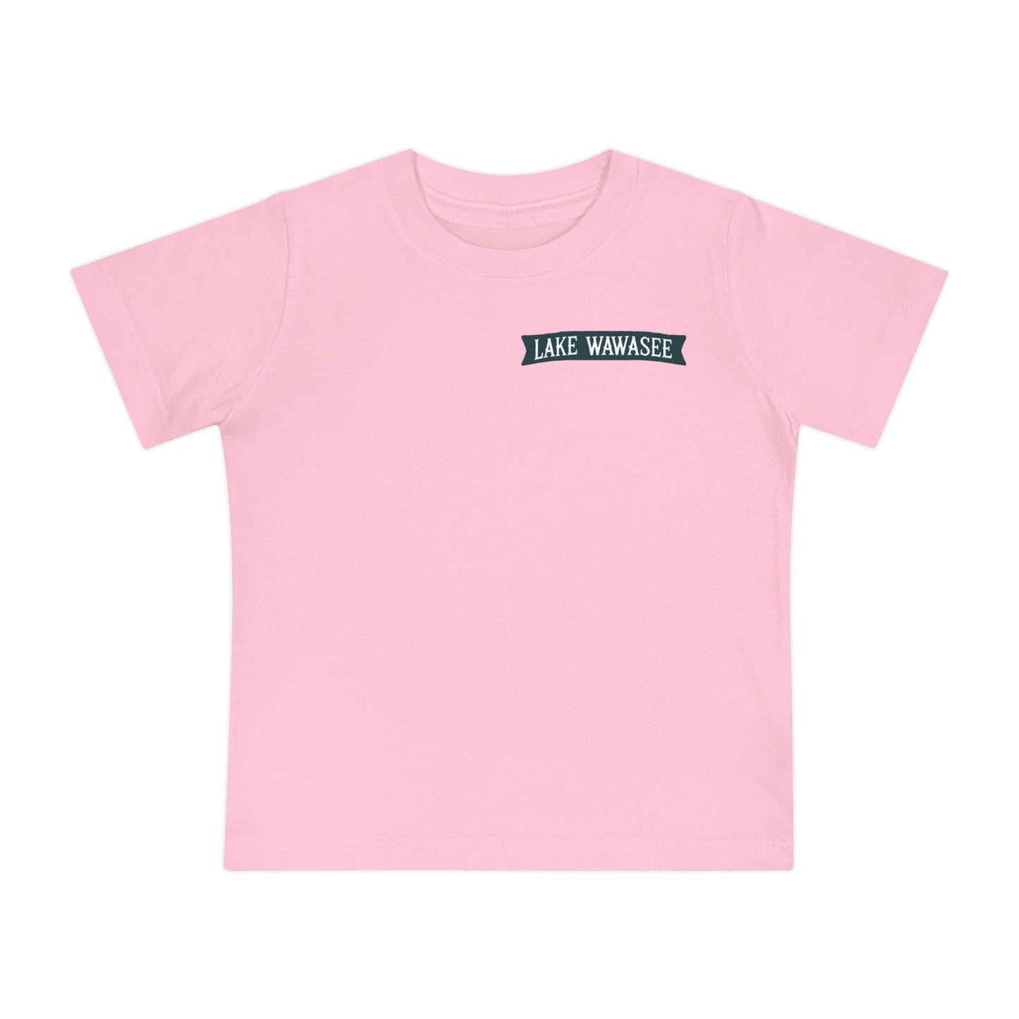 Vintage Lake Wawasee Unisex Baby Short Sleeve T-Shirt