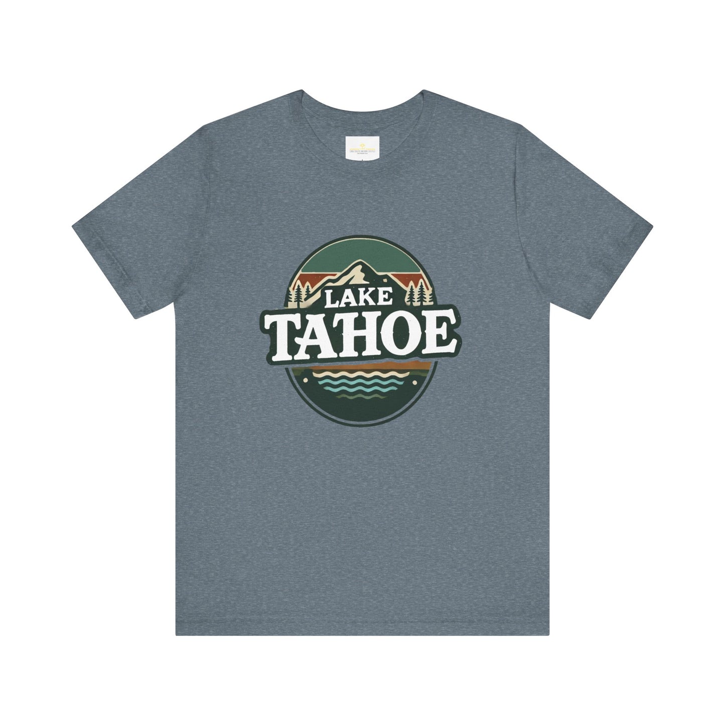 Vintage Lake Tahoe Unisex Jersey Short Sleeve Tee