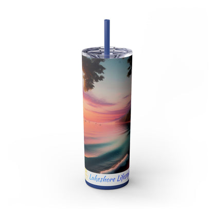 Lakeshore Lifestyles Skinny Tumbler with Straw