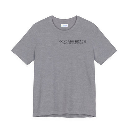 Coastal Vibes Condado Beach Unisex Jersey Short Sleeve Tee