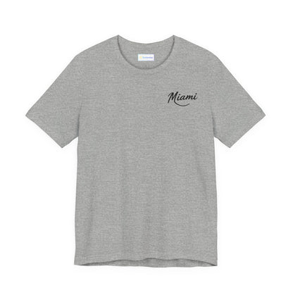 Retro Miami Unisex Jersey Short Sleeve Tee