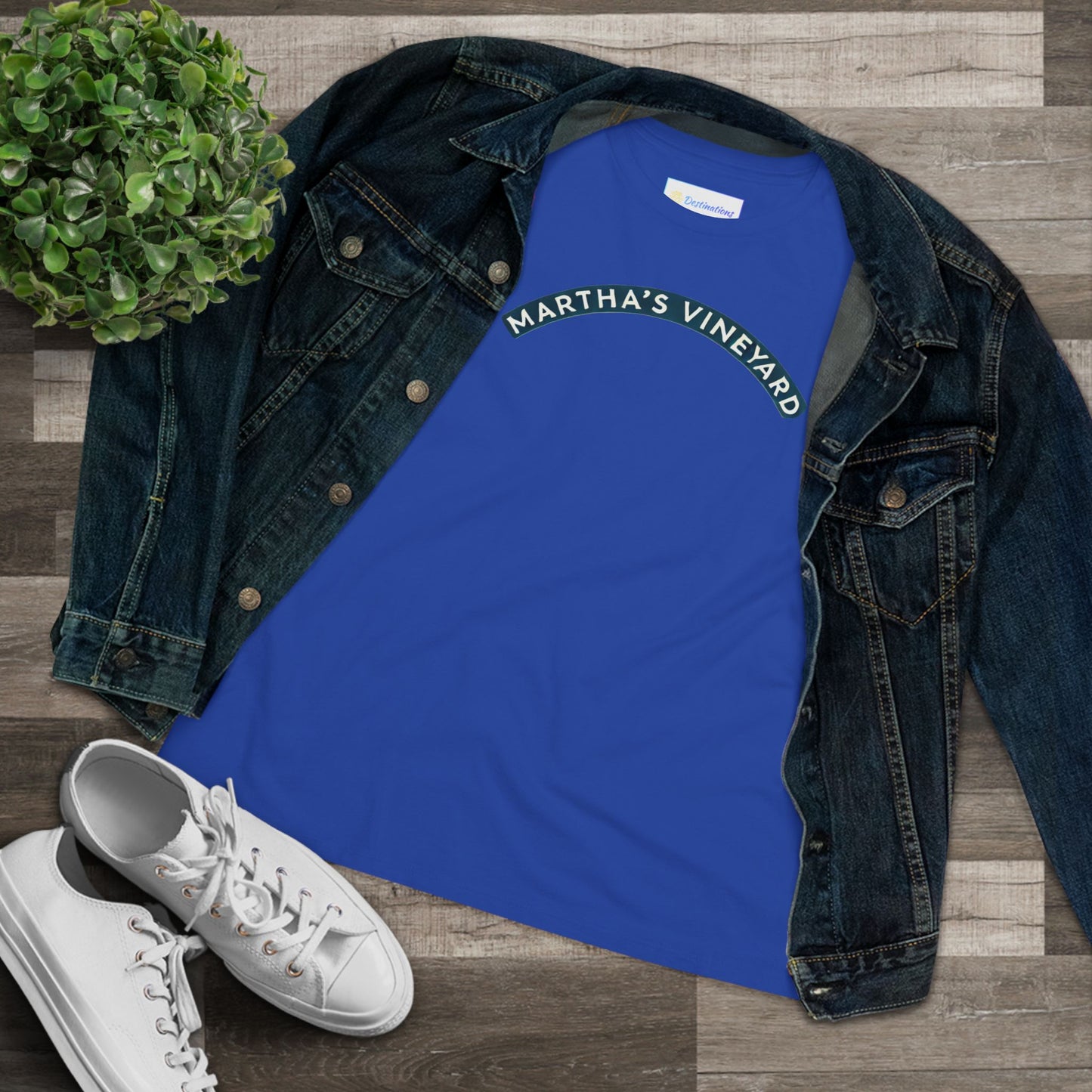 Vintage Martha's Vineyard Women's Cotton Tee