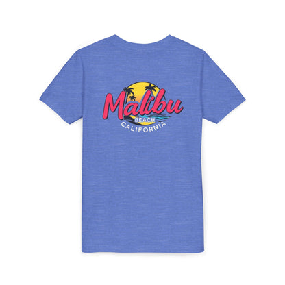 Retro Malibu Unisex Youth Short Sleeve Tee
