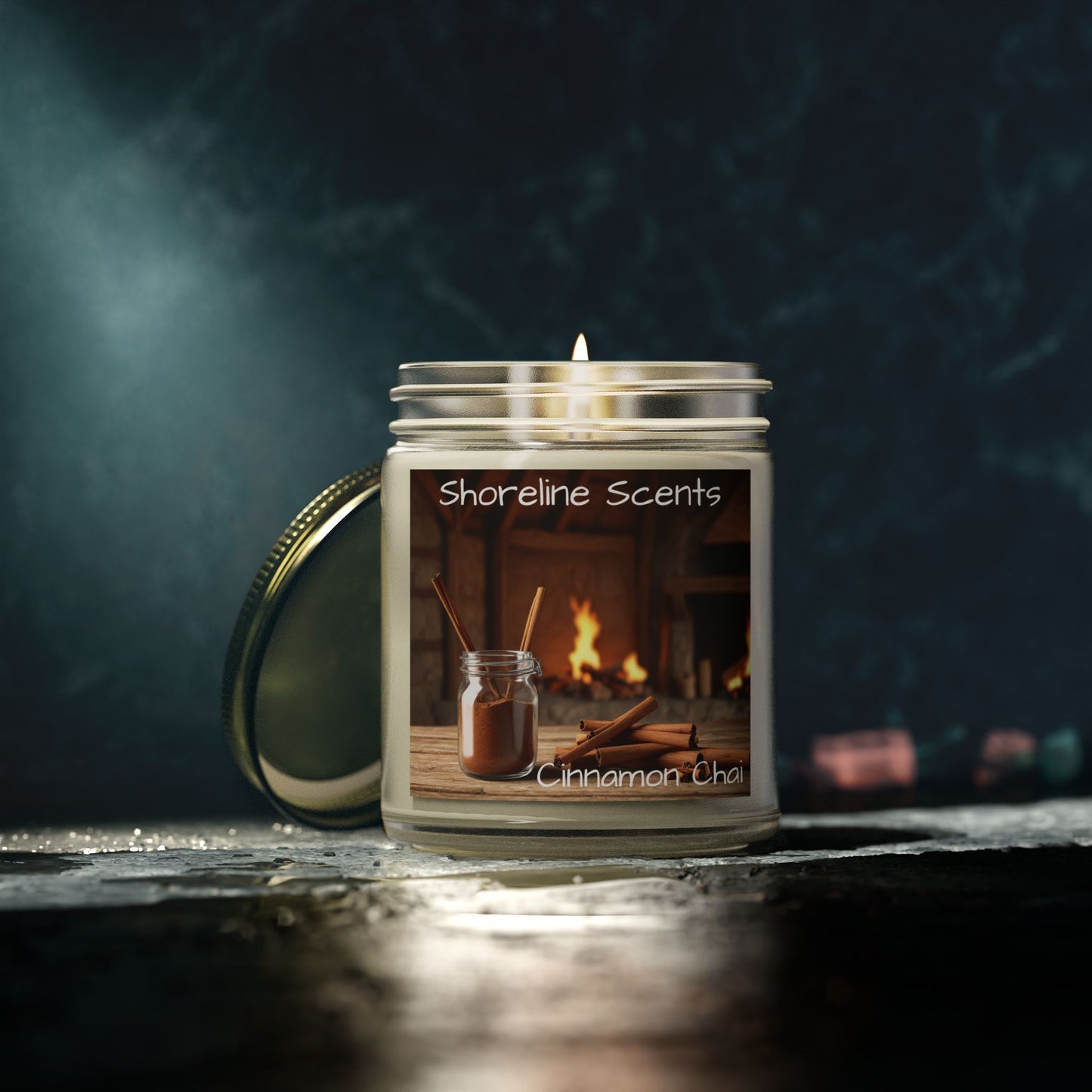 Cinnamon Chai Scented Candle (Apricot Wax)