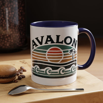 Retro Avalon Accent Coffee Mug
