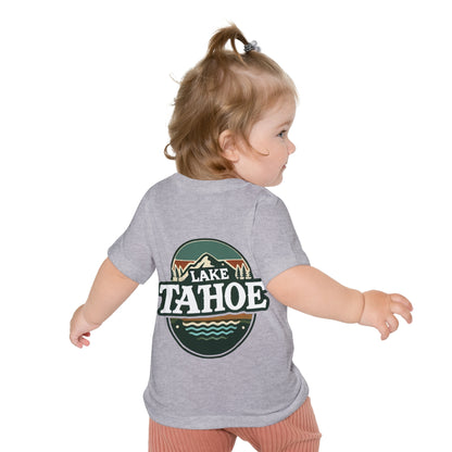 Vintage Lake Tahoe Unisex Baby Short Sleeve T-Shirt