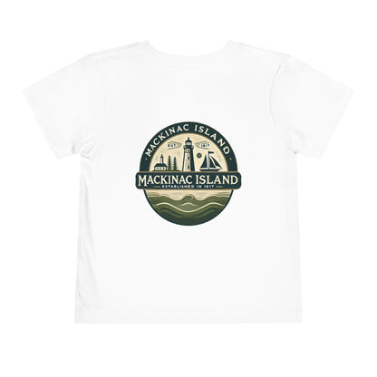 Vintage Mackinac Island Unisex Toddler Short Sleeve Tee