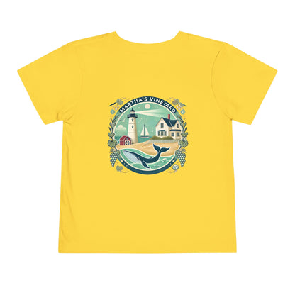 Vintage Martha's Vineyard Unisex Toddler Short Sleeve Tee