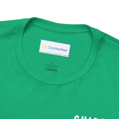 Latitudes Chicago Skyline Unisex Jersey Short Sleeve Tee