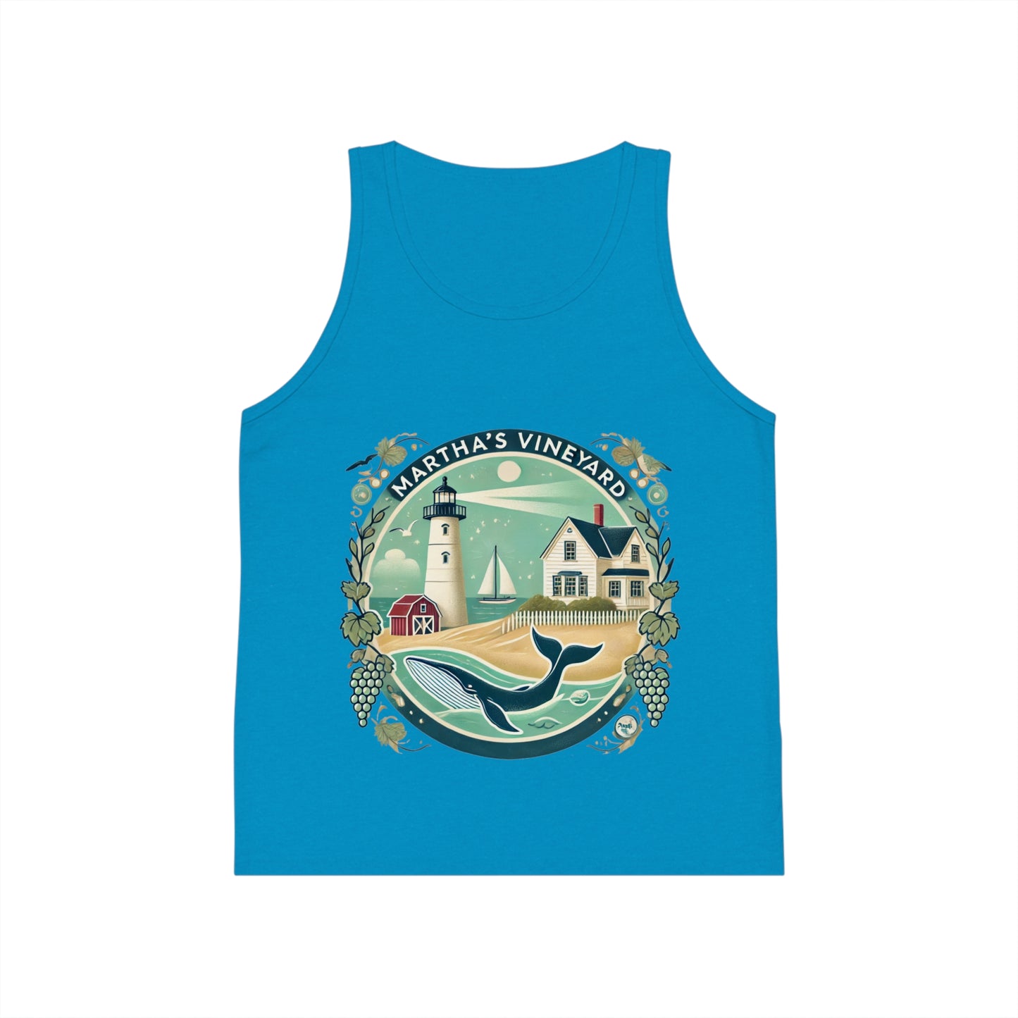 Vintage Martha's Vineyard Kid's Jersey Tank Top