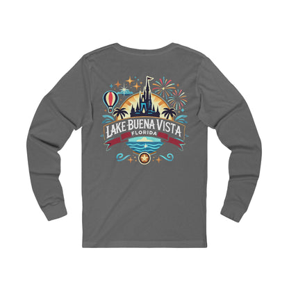 Adventurous Lake Buena Vista Unisex Jersey Long Sleeve Tee