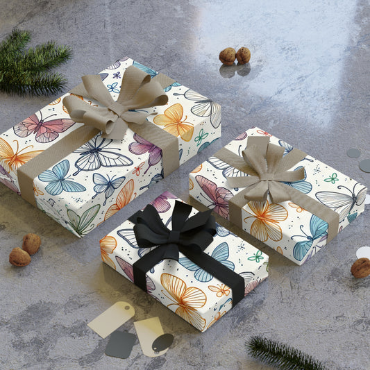 Butterflies Wrapping Paper