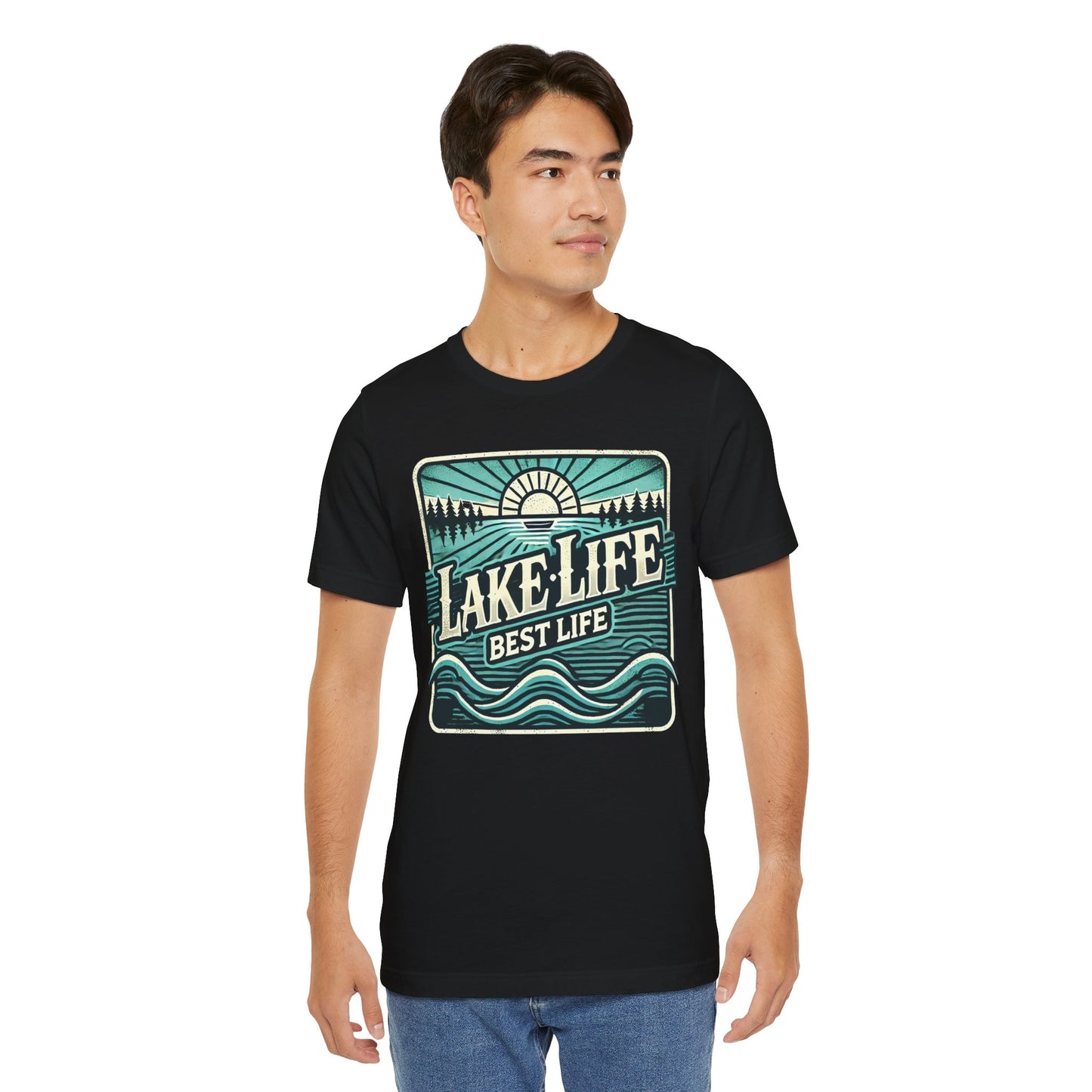 Lake Life Best Life Jersey Short Sleeve Tee