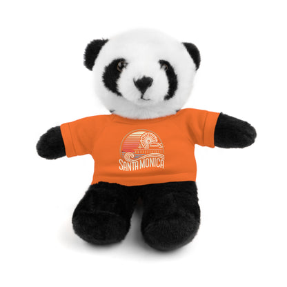 Vibrant Santa Monica Stuffed Animals with Tee