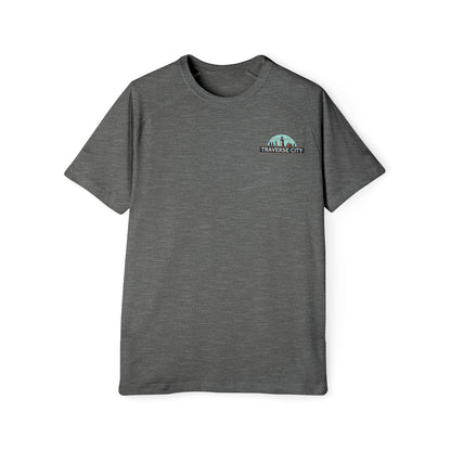 Vintage Traverse City Men's Raglan T-Shirt