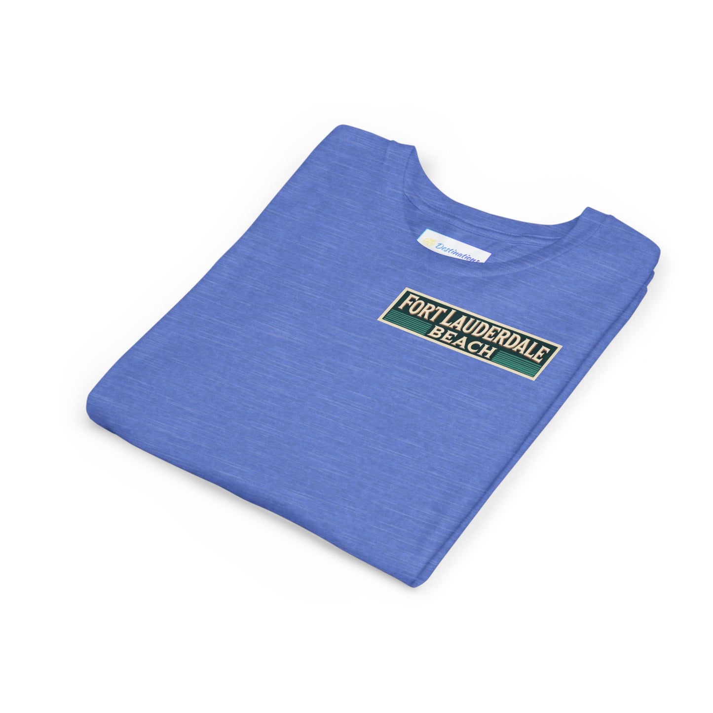 Vintage Fort Lauderdale Unisex Youth Short Sleeve Tee