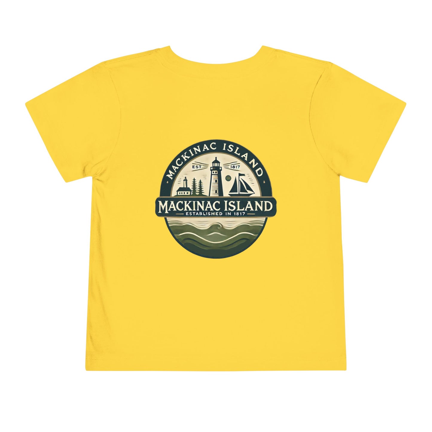Vintage Mackinac Island Unisex Toddler Short Sleeve Tee