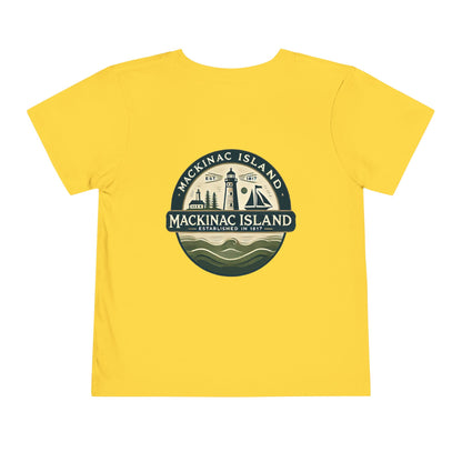 Vintage Mackinac Island Unisex Toddler Short Sleeve Tee
