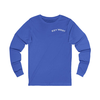 Vibrant Key West Unisex Jersey Long Sleeve Tee