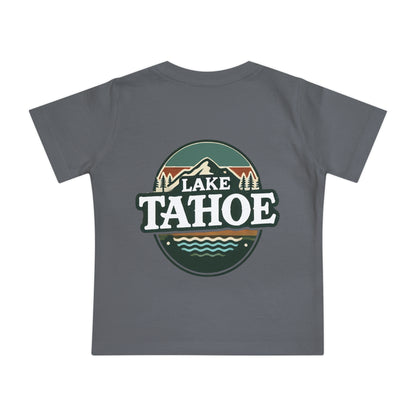Vintage Lake Tahoe Unisex Baby Short Sleeve T-Shirt
