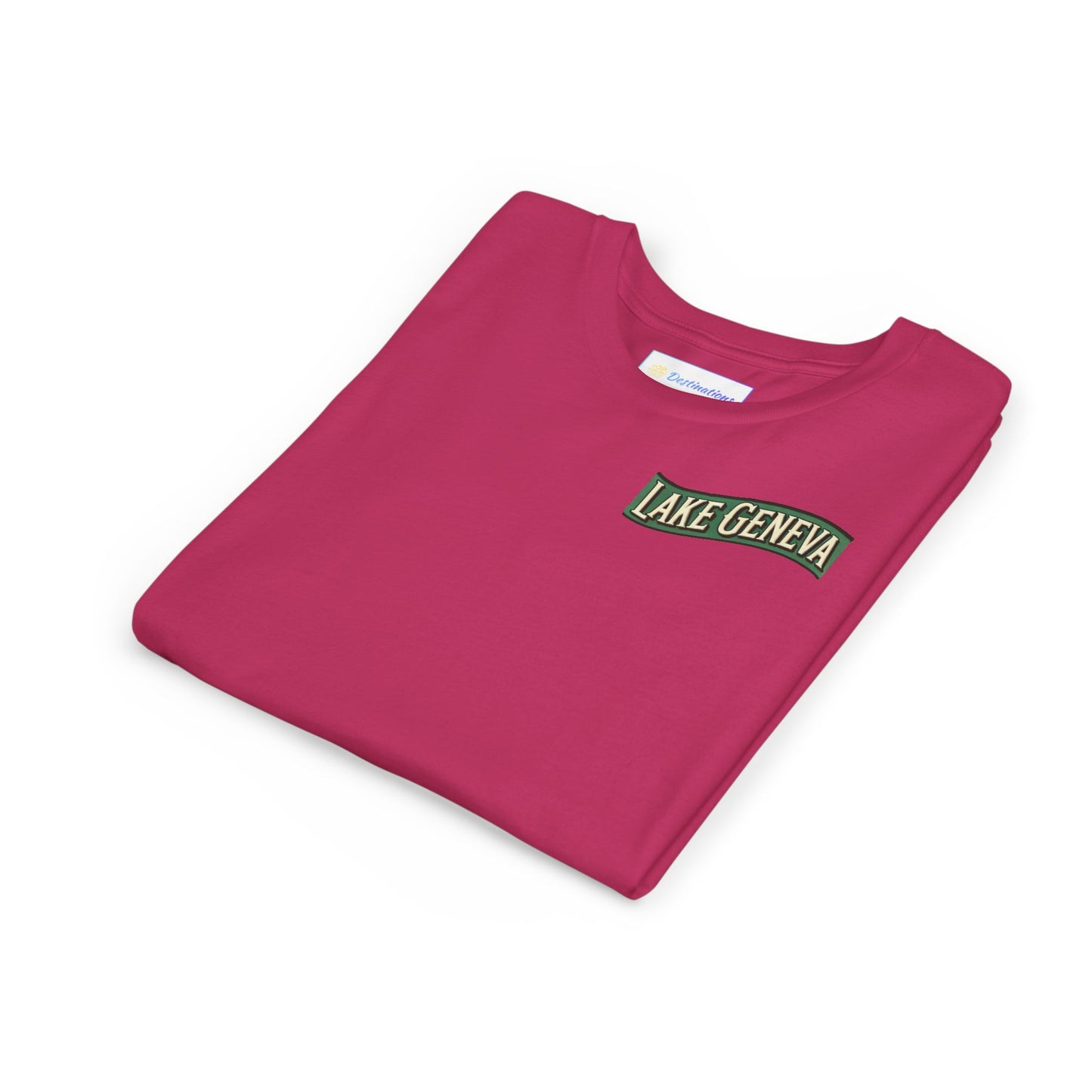 Retro Lake Geneva Unisex Youth Short Sleeve Tee