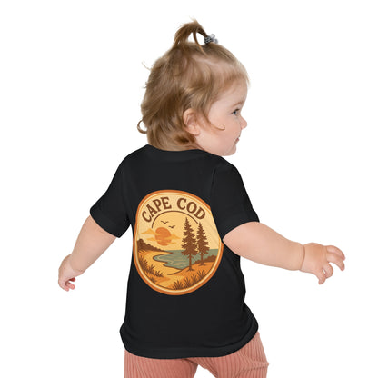 Rustic Cape Cod Unisex Baby Short Sleeve T-Shirt