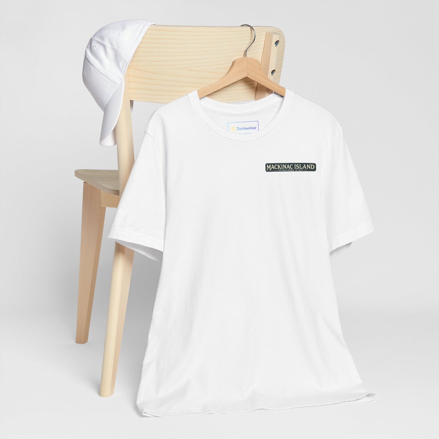 Vintage Mackinac Island Unisex Jersey Short Sleeve Tee