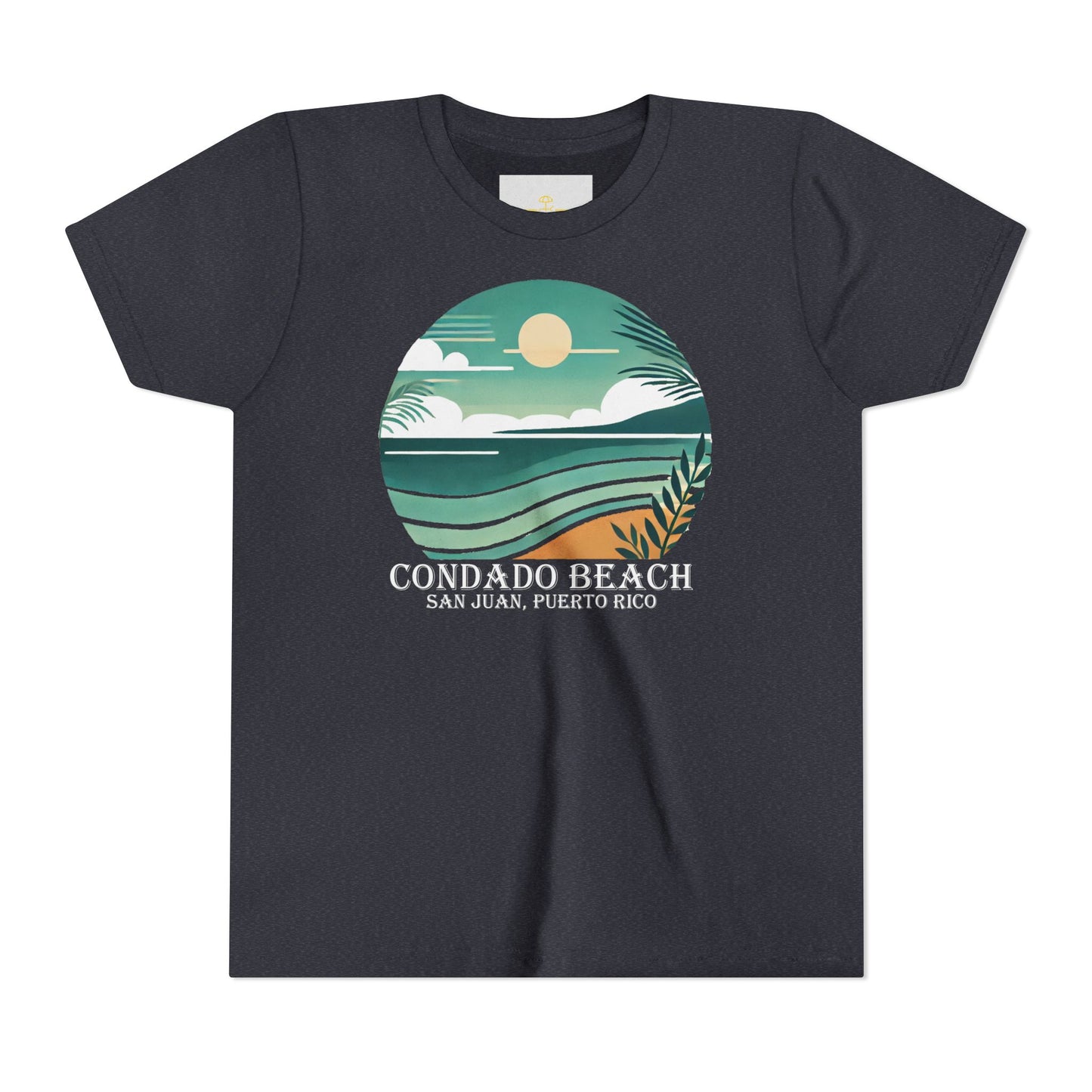 Coastal Vibes Condado Beach Unisex Youth Short Sleeve Tee