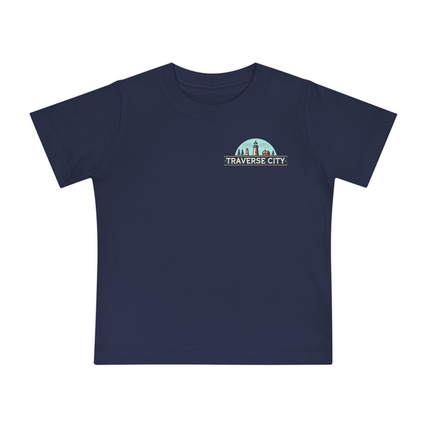 Vintage Traverse City Unisex Baby Short Sleeve T-Shirt