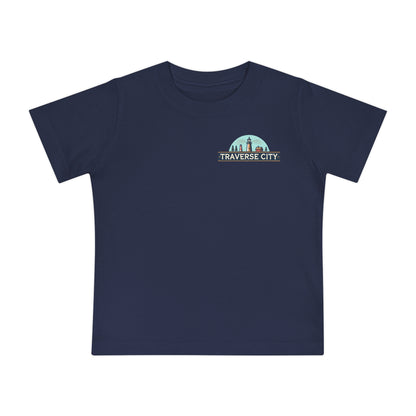 Vintage Traverse City Unisex Baby Short Sleeve T-Shirt