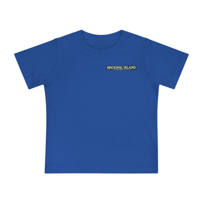 Vintage Mackinac Island Unisex Baby Short Sleeve T-Shirt