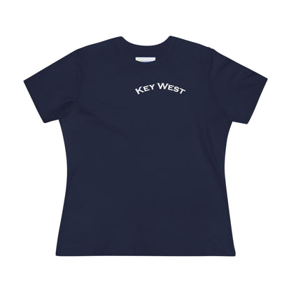 Vibrant Key West Women's Cotton Tee