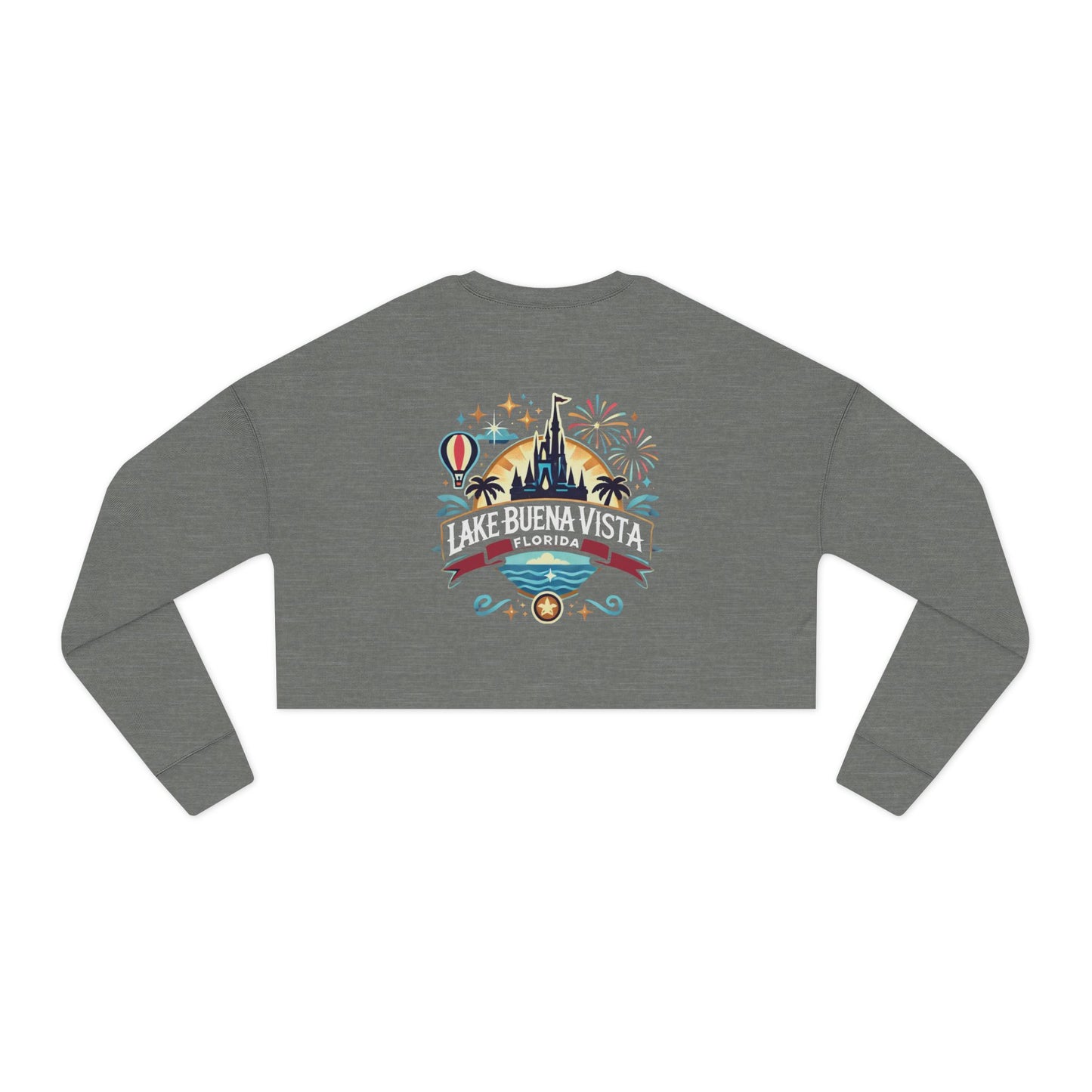 Adventurous Lake Buena Vista Women's Cropped Sweatshirt