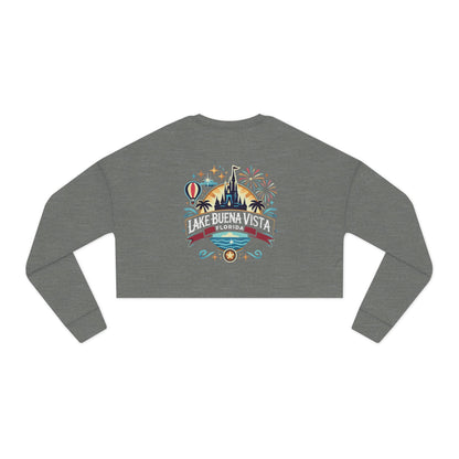 Adventurous Lake Buena Vista Women's Cropped Sweatshirt